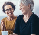 Women laughing